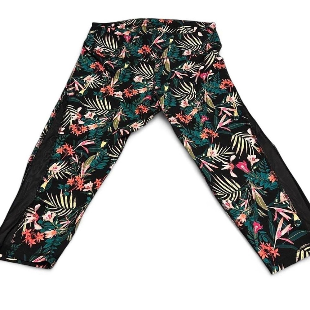 Old Navy Active Tropical Cropped Leggings